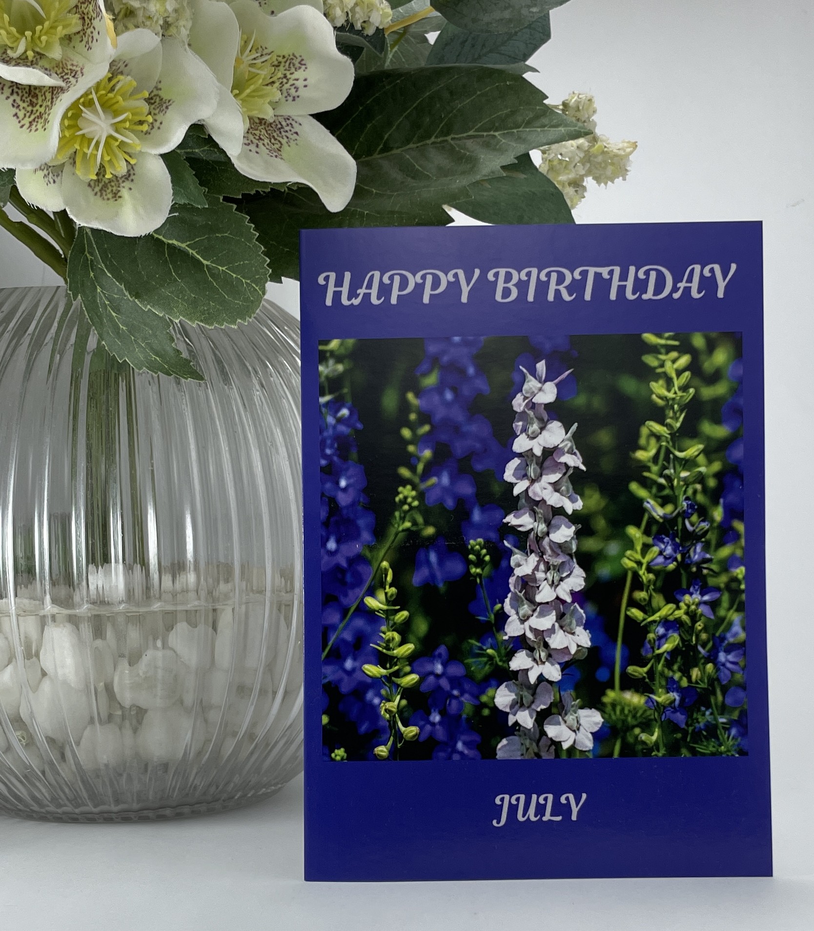 July Birth Flower Card - Image 2
